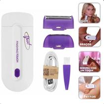 Depilador Feminino USB Compacto LED Indolor Depilador Feminino USB Compacto LED Indolor