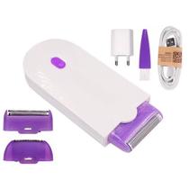 Depilador Indolor Elétrico Feminino Portátil Usb