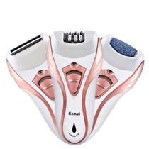 Depilador Kemei 3010 3 Em 1 Removedor De Pelos E Calo Bivolt Depilador Kemei 3010 3 Em 1 Removedor De Pelos E Calo Bivolt