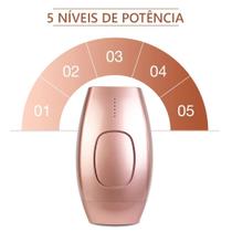 Depilador Laser IPL Luz Pulsada Permanente Portátil 900 Mil Disparos - Dcovor