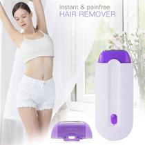 Depilador Laser Led Sem Dor Recarregável Corpo Corporal Luz Ativa Indolor Cor Branco