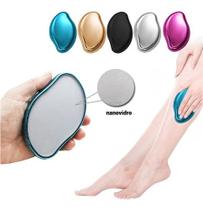 Depilador manual Esfoliante Pedra Cristal Magico Remove Pelos
