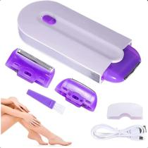 Depilador Mini Feminino Sem Fio USB