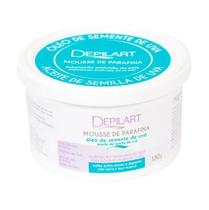 Depilador Mousse Parafina Depilart 180g Semente De Uva