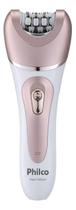 Depilador Philco Aqua Deluxe Pdp01r Branco E Rosa Bivolt