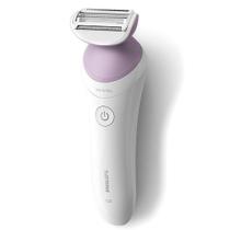 Depilador Philips SatinShave para Uso Seco e Molhado com 01 Velocidade Lilás e Branco - BRL136/00 Depilador Philips SatinShave para Uso Seco e Molhado com 01 Velocidade Lilás e Branco - BRL136/00