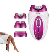 Depilador Portátil Aparador Removedor De Pelos 3 Em 1