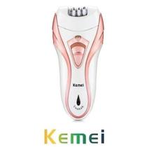 Depilador Recarregável Elétrico 3 Em 1 Kemei KM - 3010 Depilador Recarregável Elétrico 3 Em 1 Kemei KM - 3010