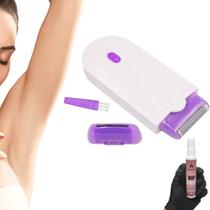 Depilador Usb Portátil Removedor De Pelos Íntimos + GRÁTIS PERFUME DE CALCINHA