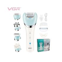 Depiladora de cabelo elétrica VGR 5EN1 para mulheres - branca Depiladora de cabelo elétrica VGR 5EN1 para mulheres - branca