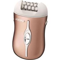 Depiladora Xion XI-EPILATOR10 220v: Elegância em Rose Gold/Branco para uma Depilação Completa