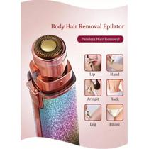 Depiladores 2 Em 1 Batom Aparador e Removedor de Pelos