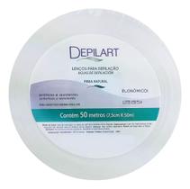 Depilart Lenços Para Depilação Fibra Natural 50M Econômico Depilart Lenços Para Depilação Fibra Natural 50M Econômico