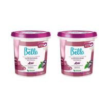 Depilatorio Depil Bella Cera Hidro 600G Açai-Kit C/2Un