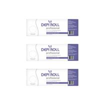 Depilatorio Depiroll Lenços Com 20un Polipropi - Kit C/ 3un