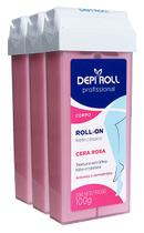 Depilatorio Depiroll RollOn 100g Rosa Kit Com 3 Un Depilatorio Depiroll RollOn 100g Rosa Kit Com 3 Un