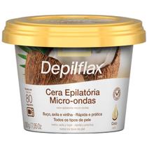 Depilflax Cera Depilatória Micro-Ondas Coco 200g Depilflax Cera Depilatória Micro-Ondas Coco 200g