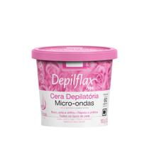 Depilflax cera microondas 100g rosa