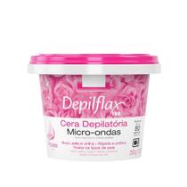 Depilflax cera microondas 200g rosa