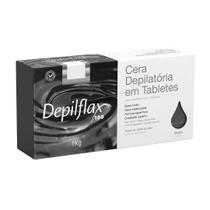 Depilflax Cera Quente 1kg (Natural / Negra / Rosa / Coco / Hortelã)