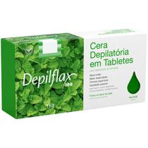 Depilflax Cera Quente Para Depilação Tablete Hortelã 01un 1Kg