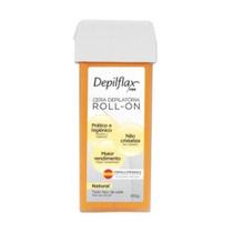 Depilflax Natural Cera Depilatória Rollon 100G