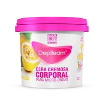 Depilsam Maracujá Cera Depilatória Cremosa / Microondas 200g Depilsam Maracujá Cera Depilatória Cremosa / Microondas 200g