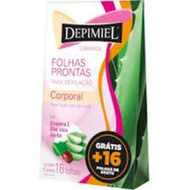 Depimiel Folha Depilatória Pronta Corporal 16 Folhas