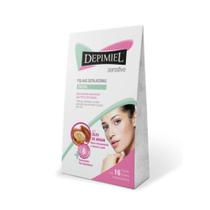 Depimiel Sensível Folhas Depilatórias Facial C/16