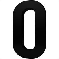 Deplasti Numero 3D Preto 0 13Cm