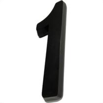 Deplasti Numero 3D Preto 1 13Cm Deplasti Numero 3D Preto 1 13Cm