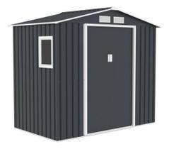 Deposito De Aco Casa Container Exterior Jardim 213x131x195cm