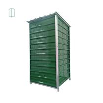 Deposito de Aço Mod 01 verde 1,03 x 1,00 x 2,00m