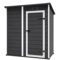 Depósito Organizador Multiuso Keter 6x4 Essential Armazem Externo Compacto e Resistente Depósito Organizador Multiuso Keter 6x4 Essential Armazem Externo Compacto e Resistente