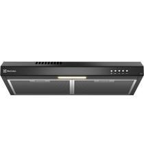 Depurador de Ar 60 cm Luz LED e Filtragem Dupla Preto DE6SB Electrolux