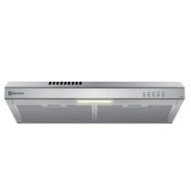Depurador de Ar Electrolux 60 cm Inox Alto Poder de Sucção, Luz LED e Filtragem Dupla (DE6SS)