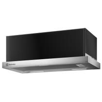 Depurador de Ar Electrolux 60cm Retrátil Efficient DE6RX Inox 127V