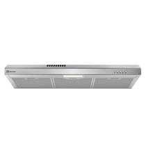 Depurador de Ar Electrolux 80cm Inox Alto Poder de Sucção, Luz LED e Filtragem Dupla (DE8SS)