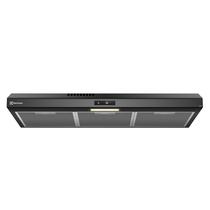 Depurador de Ar Electrolux 80cm Preto Alto Poder de Sucção, Painel Touch e Luz LED (DE8TB)