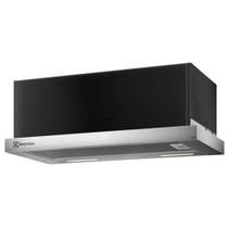 Depurador de Ar Electrolux DE6RS Inox 60cm Retrátil Efficient com Luz de Led Voltagem:127