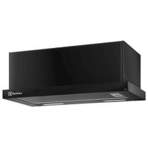 Depurador de Ar Electrolux Efficient 60cm Retrátil Preto DE6RB 127V
