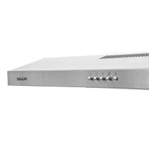 Depurador de Ar Suggar DI81X Slim 80cm Com 3 velocidades Luminária Dupla Filtragem 127V Inox