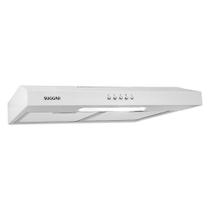 Depurador e Exaustor Suggar Slim 60 cm Branco 127V 3 Velocidades, Filtro Carvão, Iluminação LED e Sucção 430 m/h
