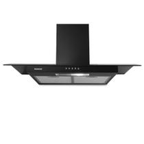 Depurador E Exaustor Vidrio Preto 90Cm Suggar 127V