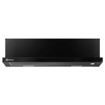 Depurador electrolux de ar 90cm retratil em aço inox preto 127v de9rb