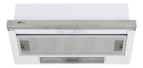 Depurador Embutir 60cm Branco E Inox Slim 127v - Fischer