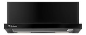 Depurador Embutir 60cm Preto Led Efficient 220v - Electrolux