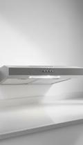 Depurador Exaustor Slim 60cm Prata 3 Velocidades