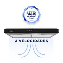 Depurador Exaustor Slim 60Cm Preto DPS162PT Suggar 220V