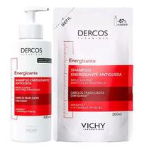 Dercos Shampoo Energizante Antiqueda 400ml + Refil 200ML - Vichy